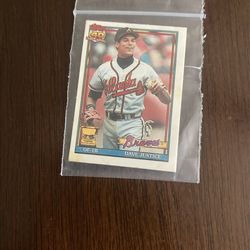 Dave Justice Baseball