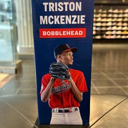Cleveland Guardians Triston Mckenzie Bobble Head 