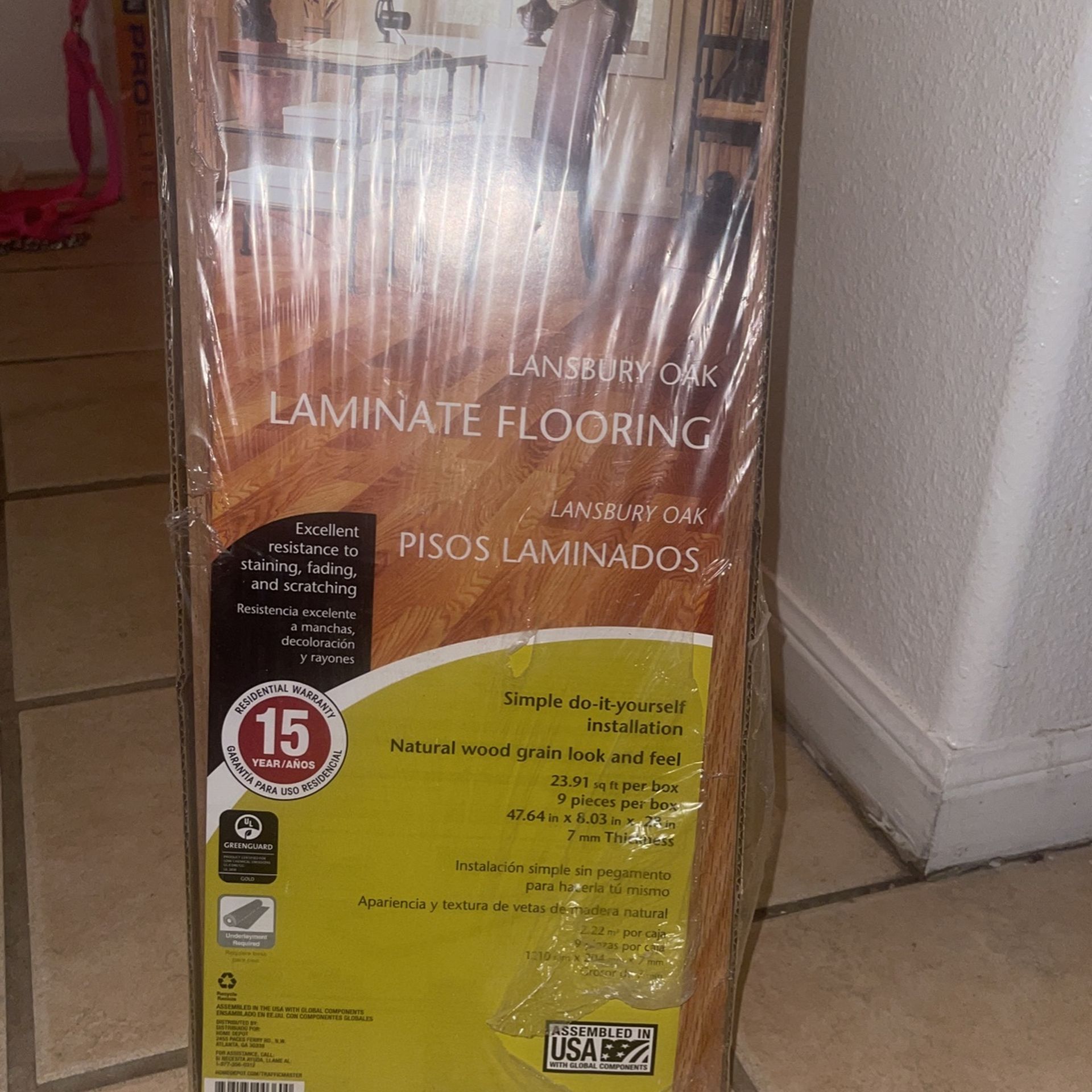 Lansbury Oak Laminate Flooring