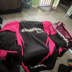 Off roading suit and bag