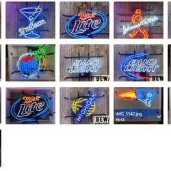 Real Glass Tube Neon Signs