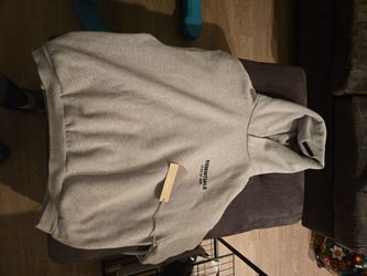 Fear of God Essentials Fleece Hoodie II 'Light Heather Grey'