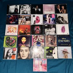 CDs - Lady Gaga, Nicki Minaj, Adele, ETC.