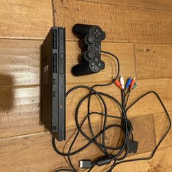 Slim Playstaion 2 With Controller 