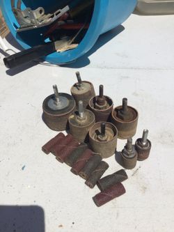 Rotary Small Sander Bases Used With Drill Motor