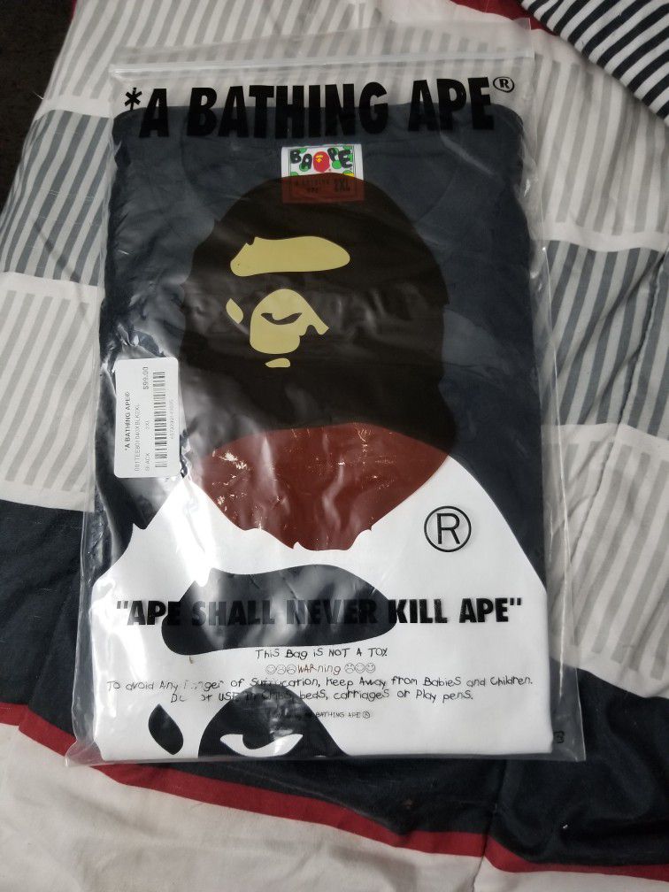 Bape Bicolor Big Ape Head T Shirt 