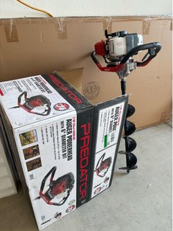 Harbor freight 6” auger 2hp