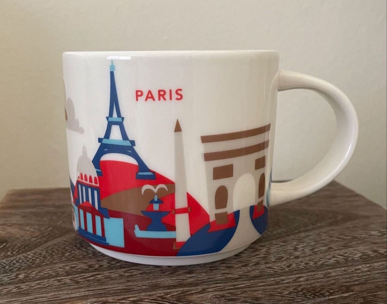 Like New STARBUCKS Paris Mug You Are Here Collection - 14 FL oz  