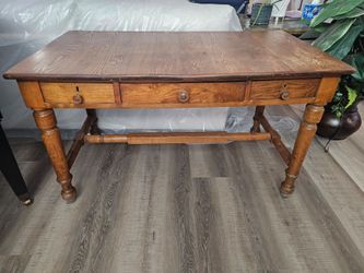 Antique table.