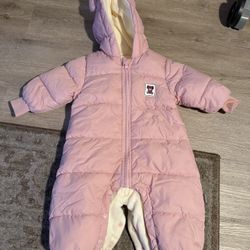 Girls Baby Snow Suit