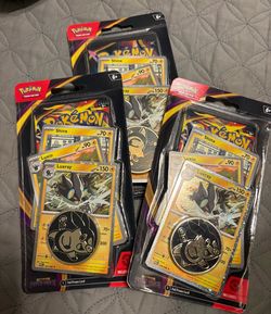 Pokémon Pitch Black Luxray Blister Pack Lot of 3