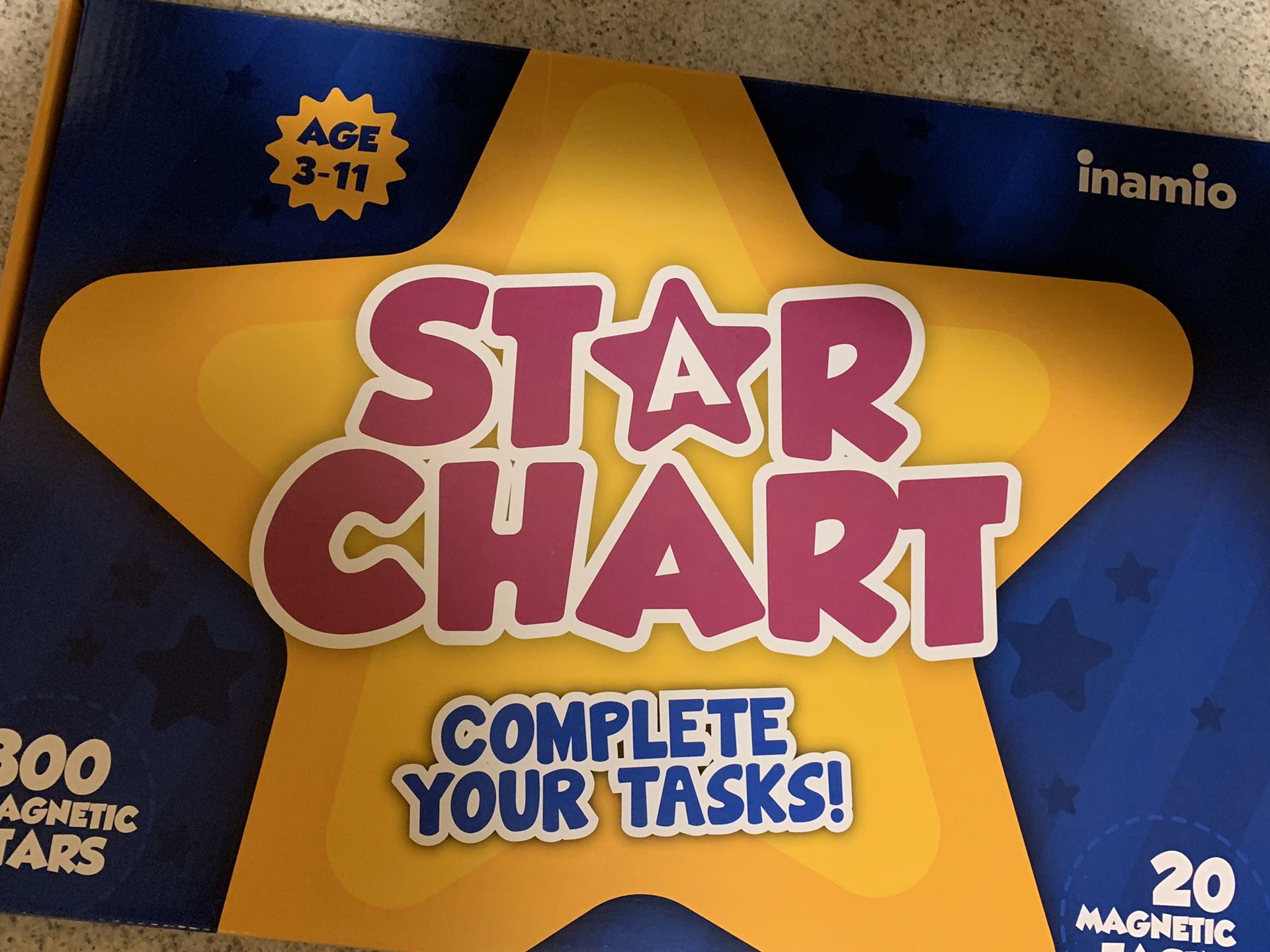 Star Chart - Complete Your Tasks