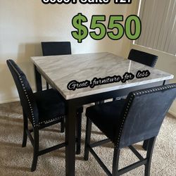 Dining Table Set Brand New