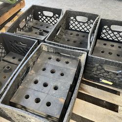 IRON PLATES STACKS🔹SPORTS FITNESS GYM EQUIPMENT 