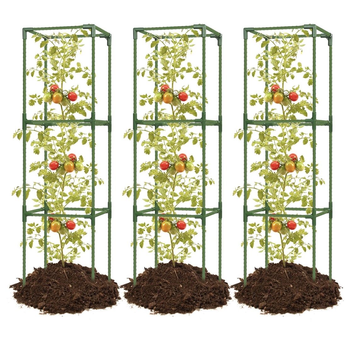 3 Pack Tomato Cage for Garden, 48 Inch Heavy D(1)
