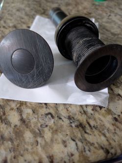 Sink drain oil rubbed bronze all brass