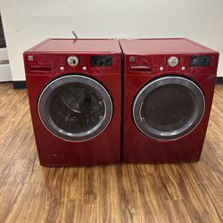  Kenmore  XL Capacity  Electric washer and dryer  , comes with a 30-day warranty.