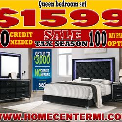 Bedroom Fabric Queen Size 