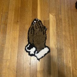 CUSTOM PRAYING HANDS RUG
