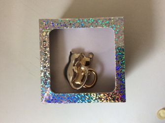2 cats pin