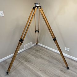 VTG ARRI Large Wooden Tripod Heavy Duty Cinema Film Tripod Rare Collectible HTF ✅ Free Shipping 