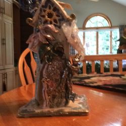 Handmade candle holder