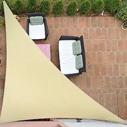 Sun Shade Sail Canopy 12x12 Ft. Triangle