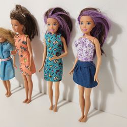 4pcs Doll Lot