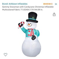 GIANT INFLATABLE SNOWMAN