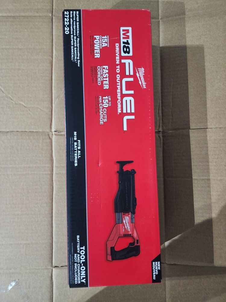 Milwaukee M18 Super Sawzall