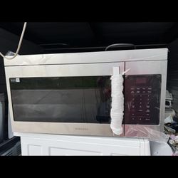 Samsung stainless-steel  microwave 