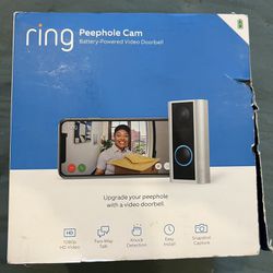 Ring Peep Hole Camera