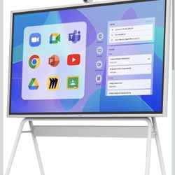 Vibe S1 4K UHD Smart Board, 75 Inch Digital Whiteboard for Office and Classroom, Electronic Presentation Meeting Device for Hybrid Work, Interative To