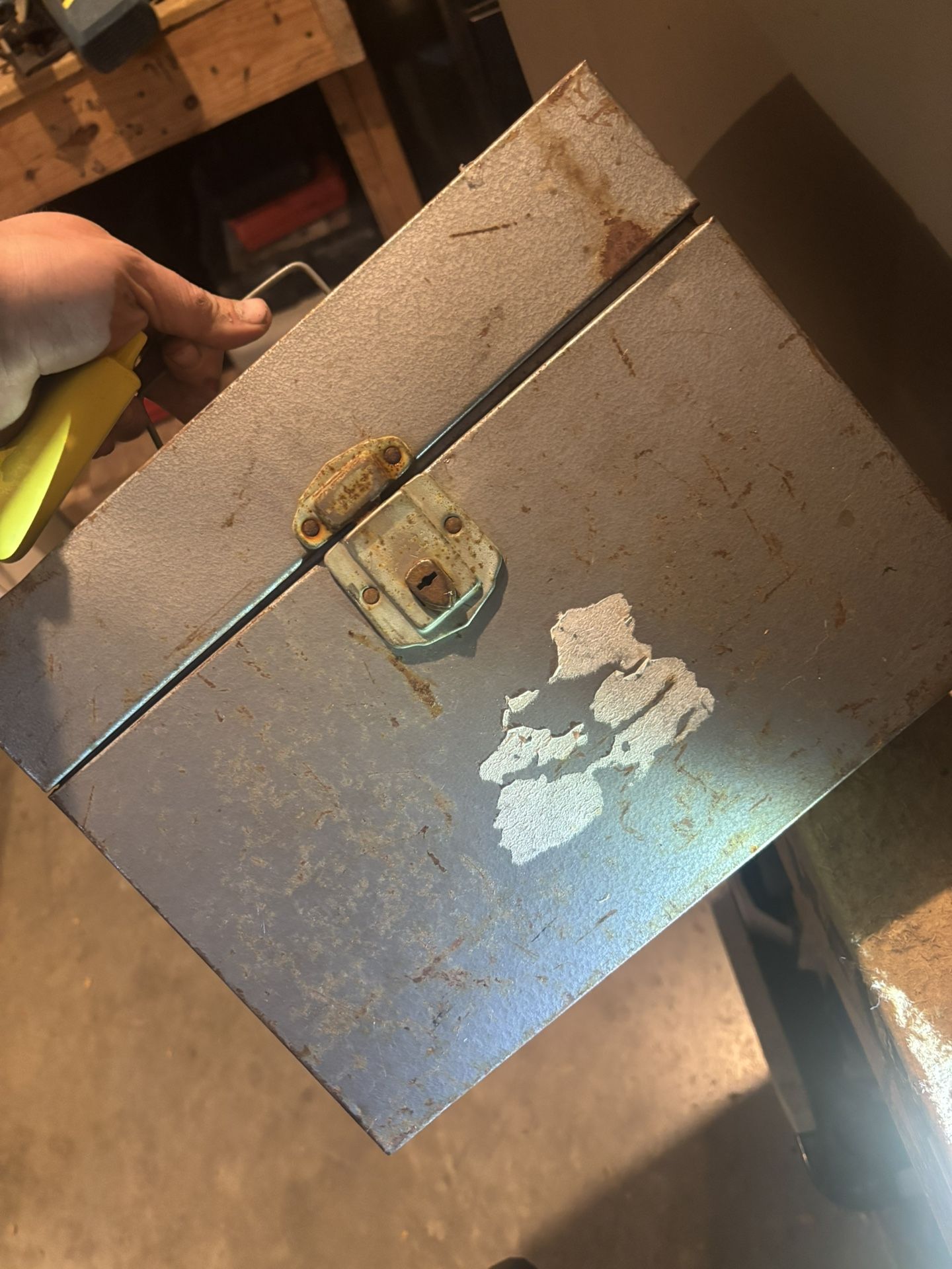 Antique Hamilton Skotch File Box