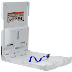 Continental vertical baby changing table