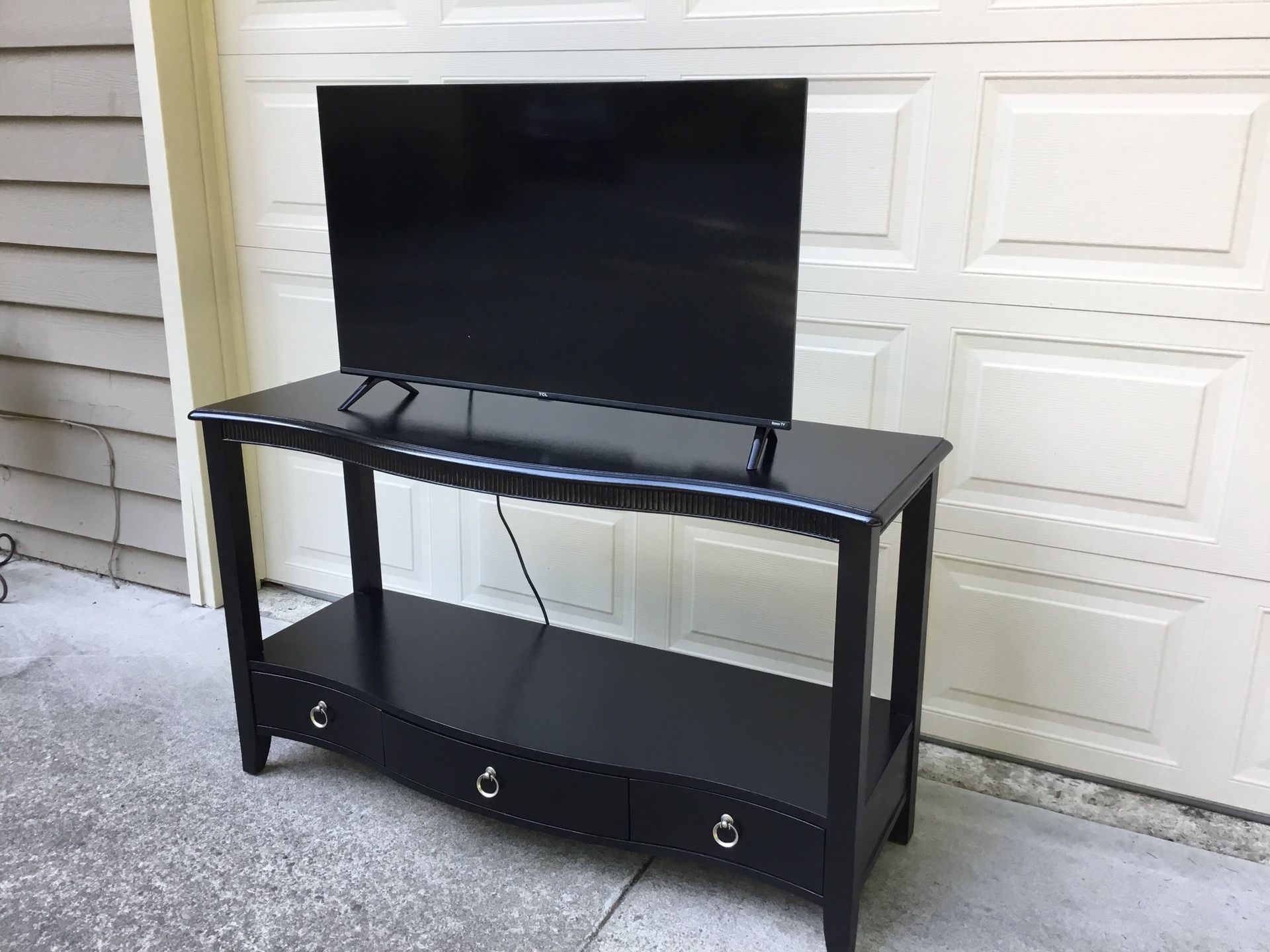 Black TV Stand / Accent Table