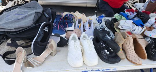 Shoes ,shoes, and sandals lots 48 pair