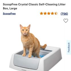 Self Cleaning Litter Box With Reusable Tray