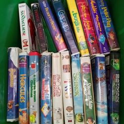 Vhs Movies Bundle 