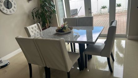 Dining Table set 6 chair