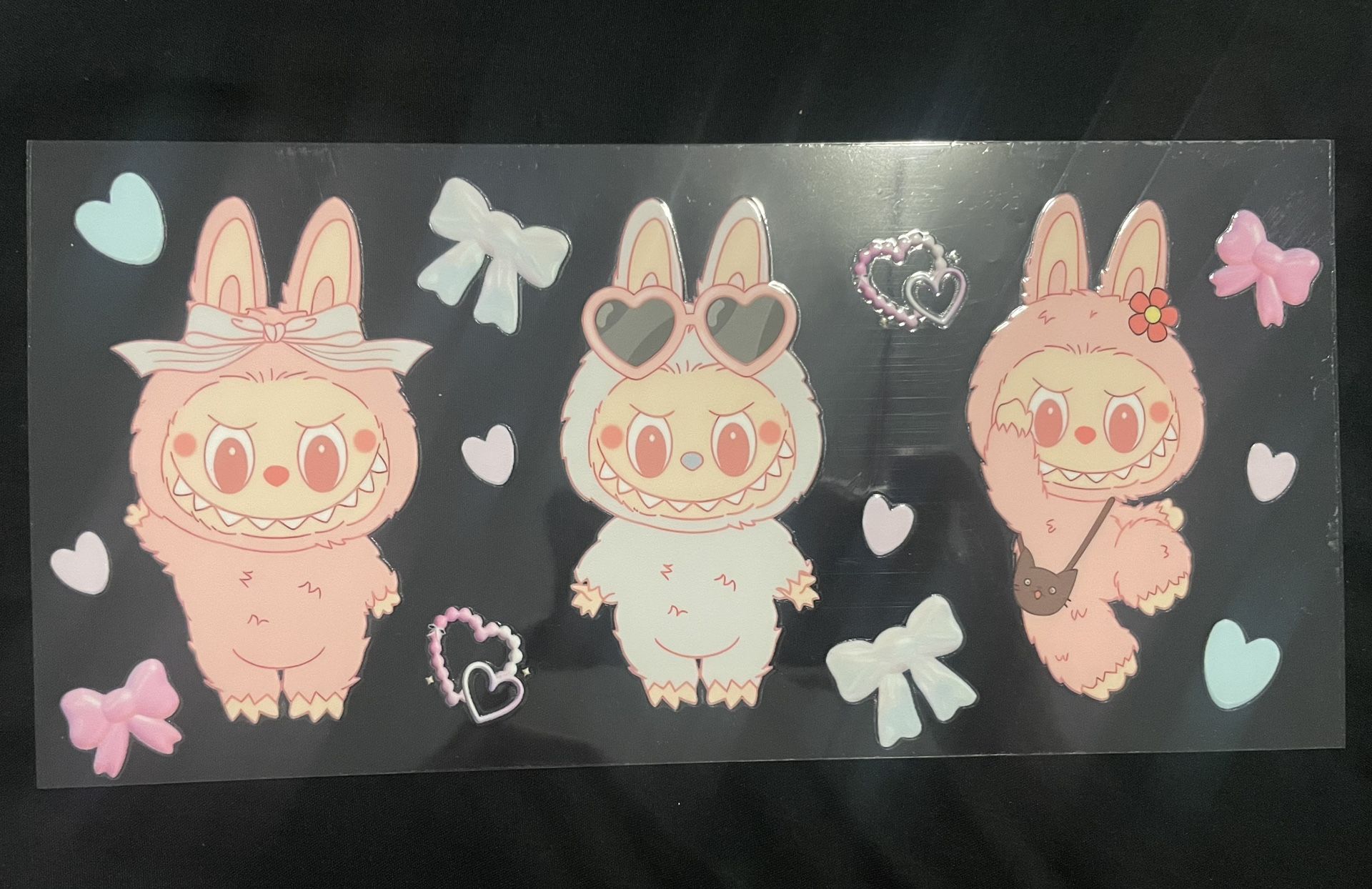 Labubu DTF Cup Transfers