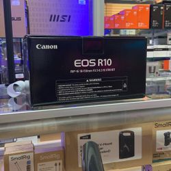 Canon R10 With 18-150 
