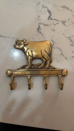 Brass Cow Hooks