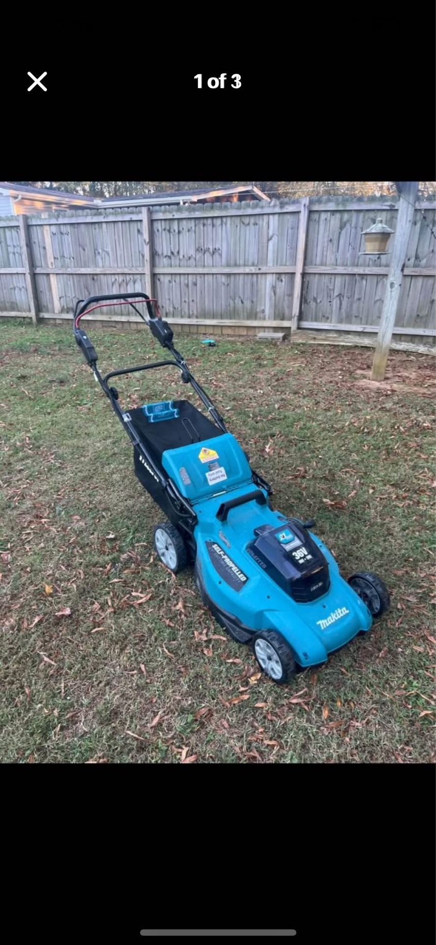 Makita 18V X2 LXT Lithium Ion Cordless 21 Walk Behind Self