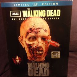 The Walking Dead Complete Season 2 Blu-ray Limited Edition Zombie Head