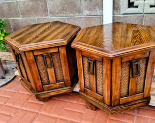 2 matching side or night tables, measurements below