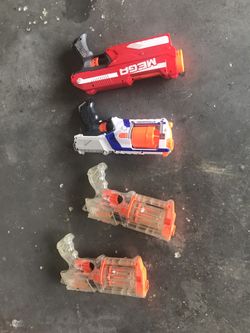 Used nerf guns