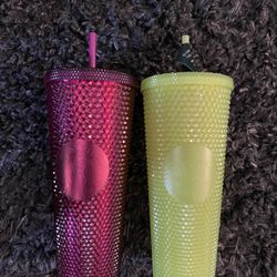 Fall Studded Starbucks Tumbler