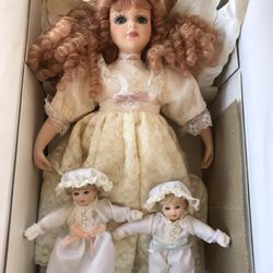 Vintage Porcelain Angel Doll
