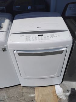 LG Front Load Dryer White